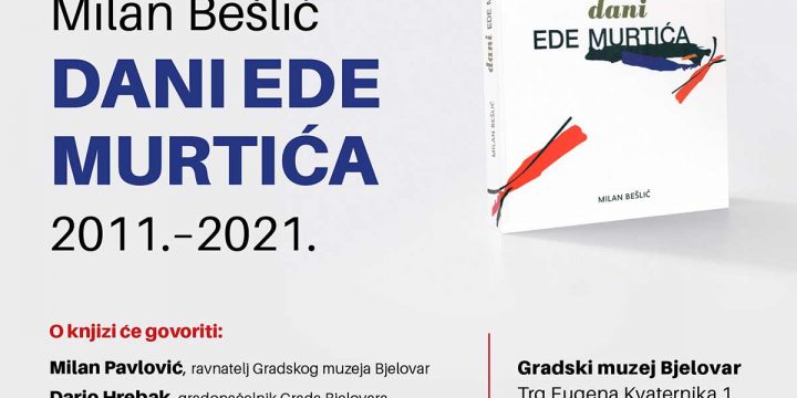 Predstavljanje knjige ‘Dani Ede Murtića 2011.-2021.’ autora Milana Bešlića